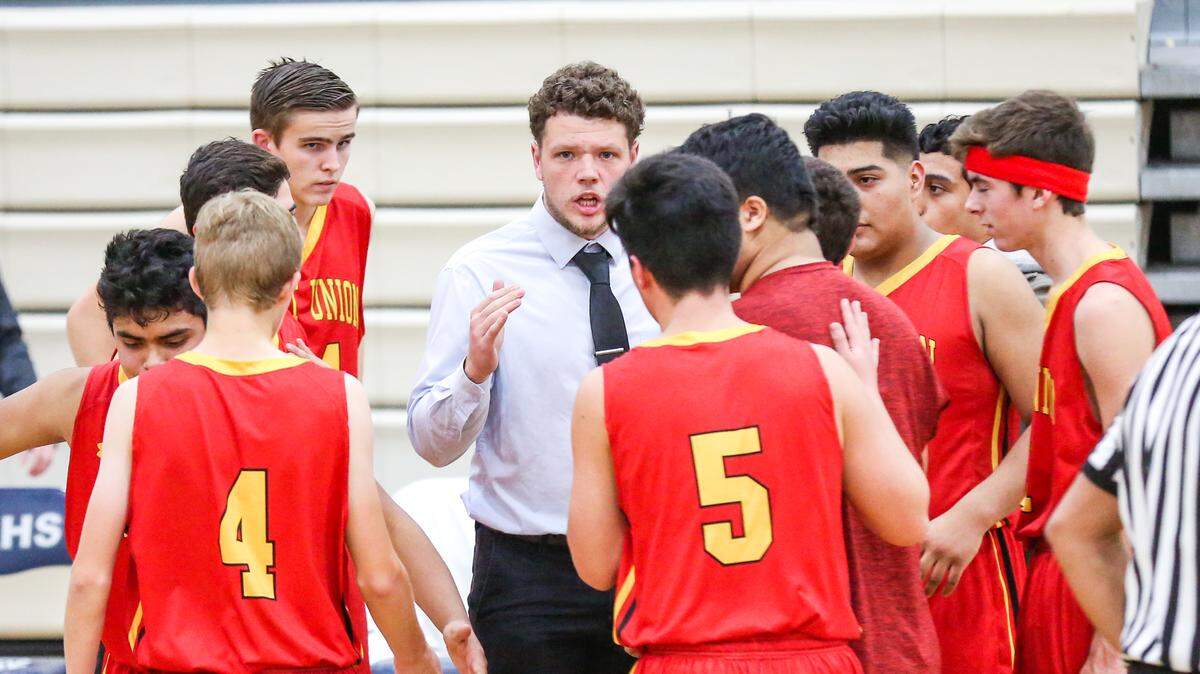 Coach Union High School boys basketball head coach Gehrig Kniffen has stepped down after one season leading the team.