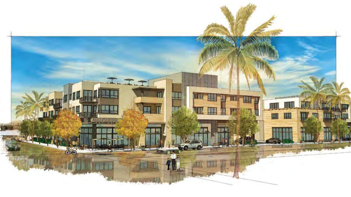The Grover Beach Planning Commission approved a 59-unit mixed-use development at the corner of West Grand Avenue and north 4th Street. The project has room on the ground floor for retail and restaurant space, while the 59 condominium units are affordable by design.