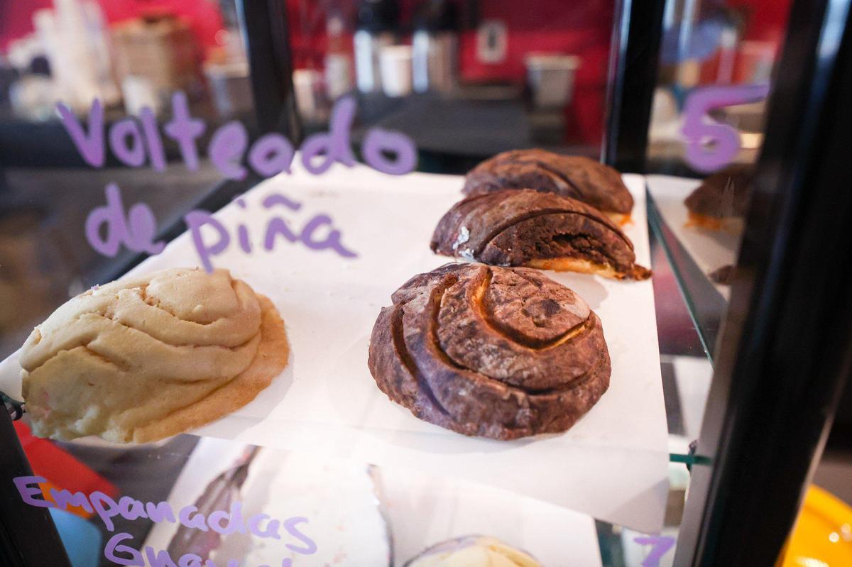 Pastries available at Corazon Cafe, a partnership between Crescencio Hernandez Villar, Sara McGrath, Pedro Arias Lopez and is open near the corner of Chorro and Higuera streets.