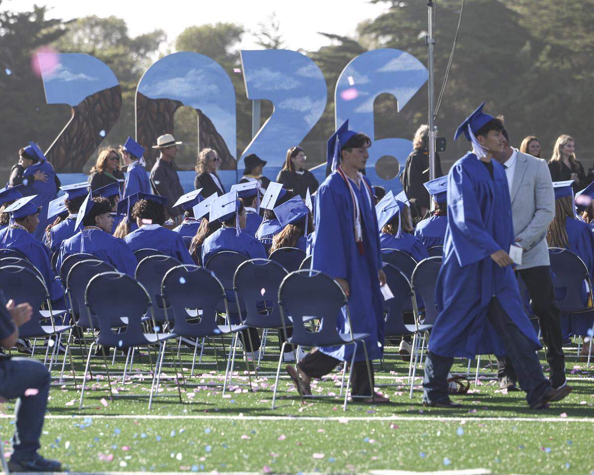 Morro Bay High School issued diplomas to 176 graduates on June 4, 2026.