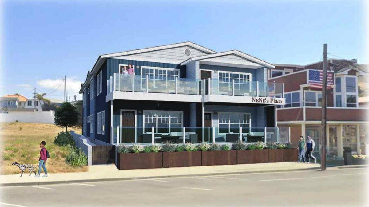 NeNe’s Place is a three-unit motel planned for South Ocean Avenue near the corner of East Street in Cayucos. The development also includes a caretaker unit that can be occupied by the building’s owner.