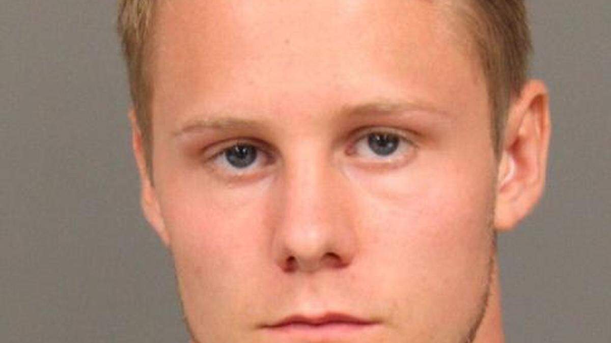 Gear McMillan, 22, of San Luis Obispo was arrested Thursday, Sept. 4, 2014, on suspicion of possessing marijuana for sales and possession of a controlled substance in the form of nonprescription medication.