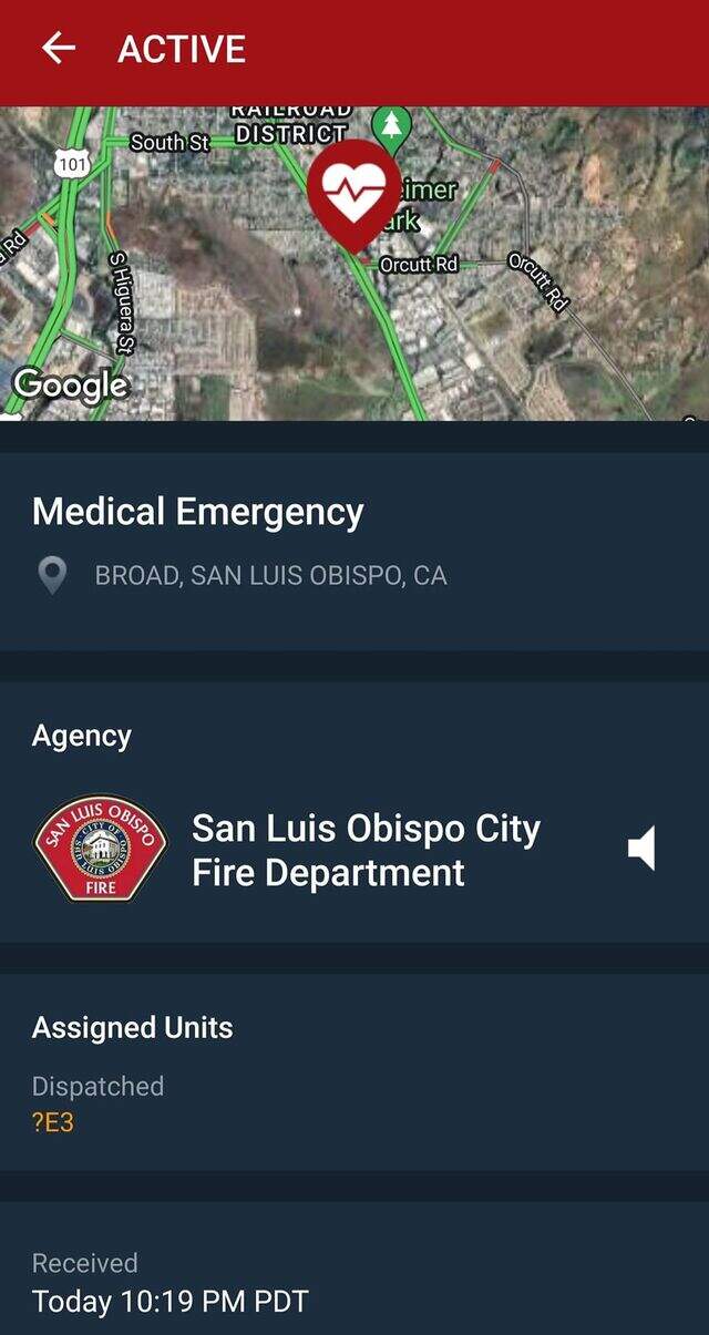 Pedestrian injured after being hit by car in SLO CA | San Luis Obispo ...