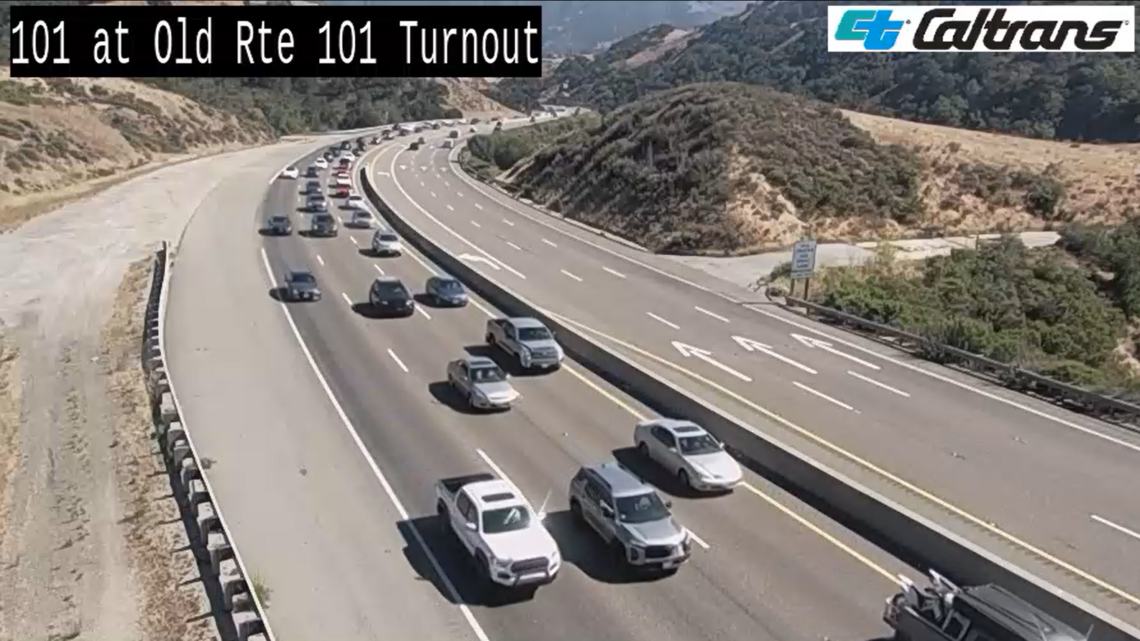Cuesta Grade crash slows traffic on Highway 101 through SLO County