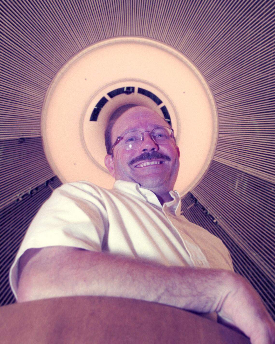 Ron Regier, executive director of the PAC on Aug. 12, 1996, a month before the facility opening.