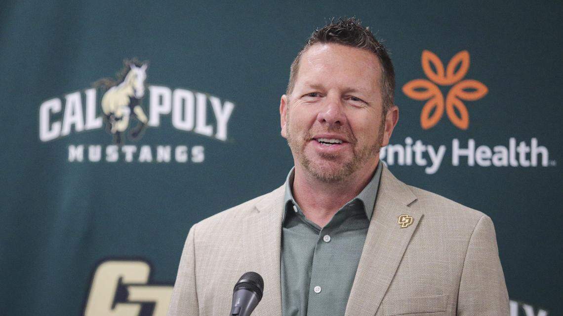 Rod Sherman was introduced as the first ever had coach of the new women's flag football program at Cal Poly on March 4, 2026.
