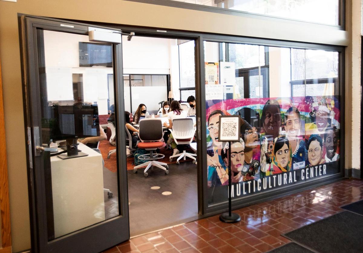 Students study at Cal Poly’s MultiCultural Center, located on the first floor of the University Union. Rooted in values of equity and justice, the MCC is dedicated to the recruitment, retention and success of historically underrepresented groups.