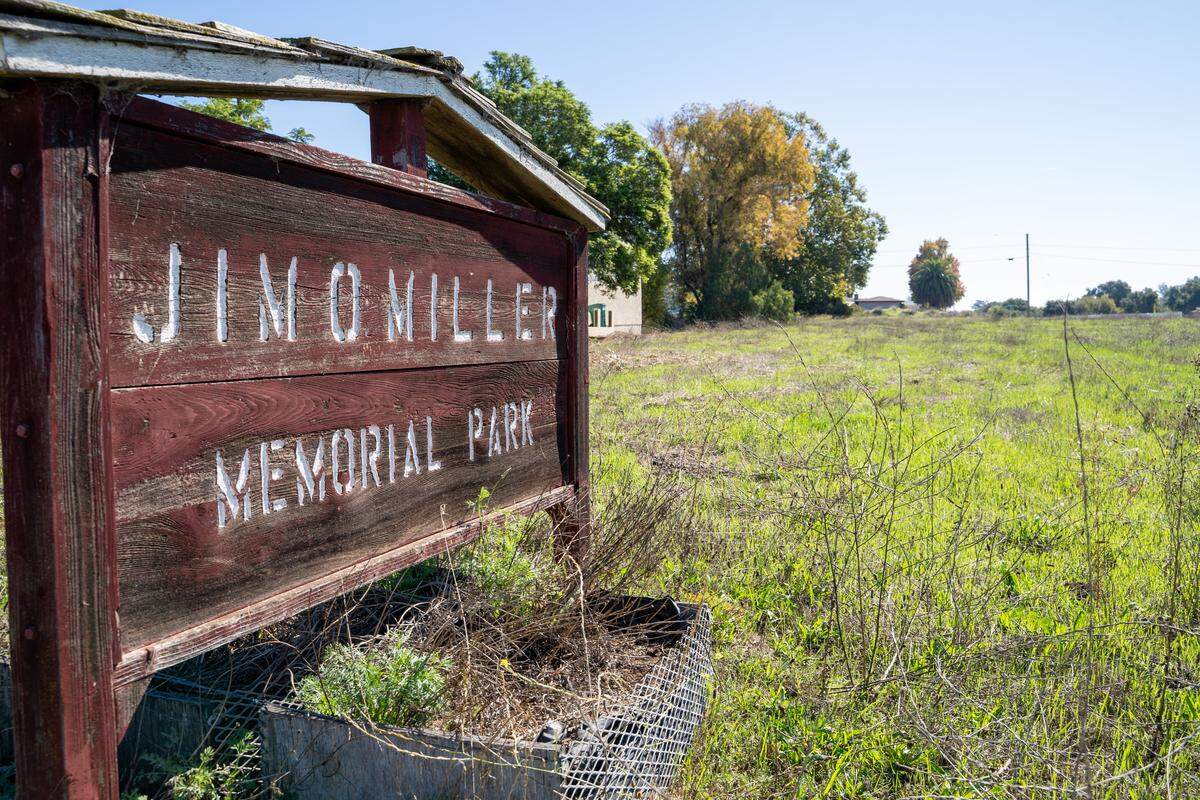 Jim Miller Memorial Park is planned to open on Tefft Street in Nipomo, pictured here on Friday, Oct. 24, 2025.