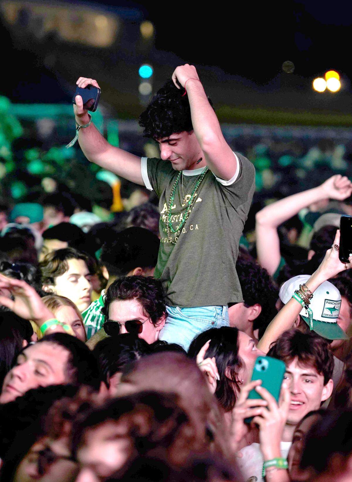 Thousands of students flocked to the second annual Morning on the Green music festival in the early morning hours of March 14, 2026. The music festival is an attempt to curb St. Fratty’s Day street partying in the neighborhoods near Cal Poly.