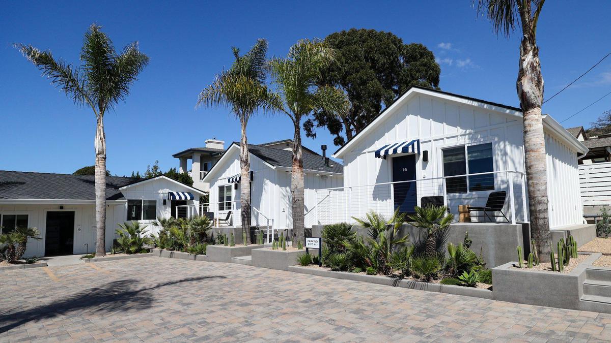 Ryan and Marisa Fortini have done a ground-up renovation of a Cayucos motor lodge, creating the Pacific Motel.