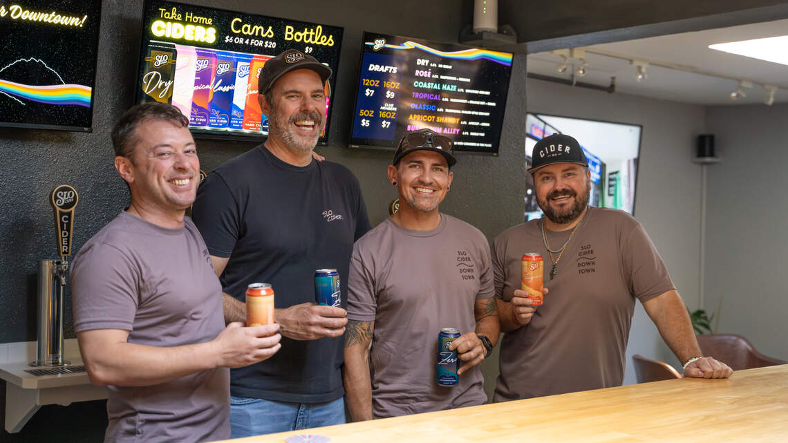 SLO Cider opens new downtown tasting room in a tucked-away creekside spot