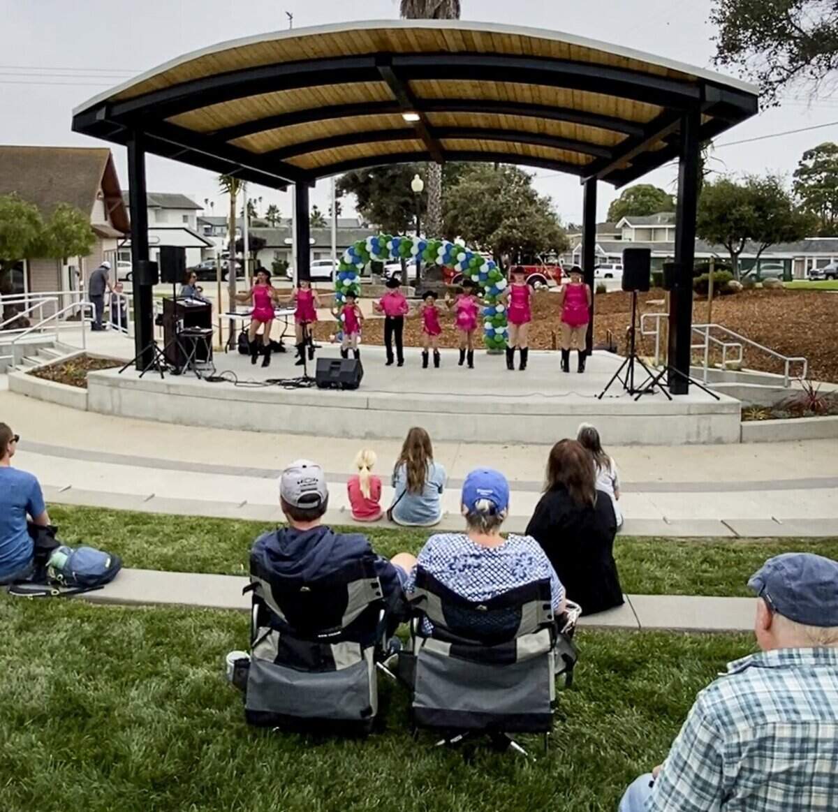 Grover Beach celebrated the renovation of Ramona Park on June 11, 2026. The $3.3 million project included a modern bandshell, playground upgrade, lawn and restrooms.