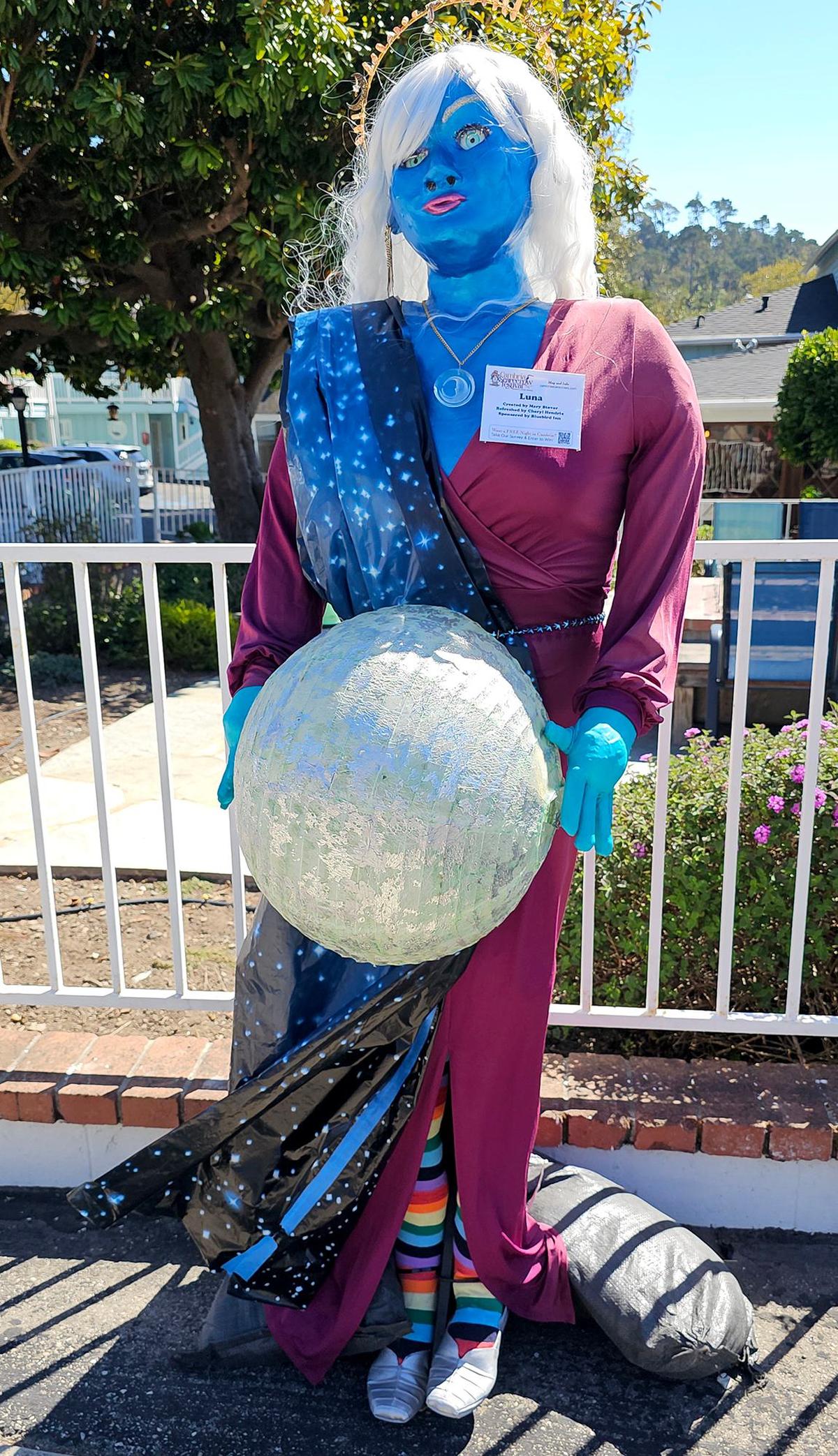 Cambria’s Scarecrow Festival is back. It runs the entire month of October. “Luna” created by Mary Stover.