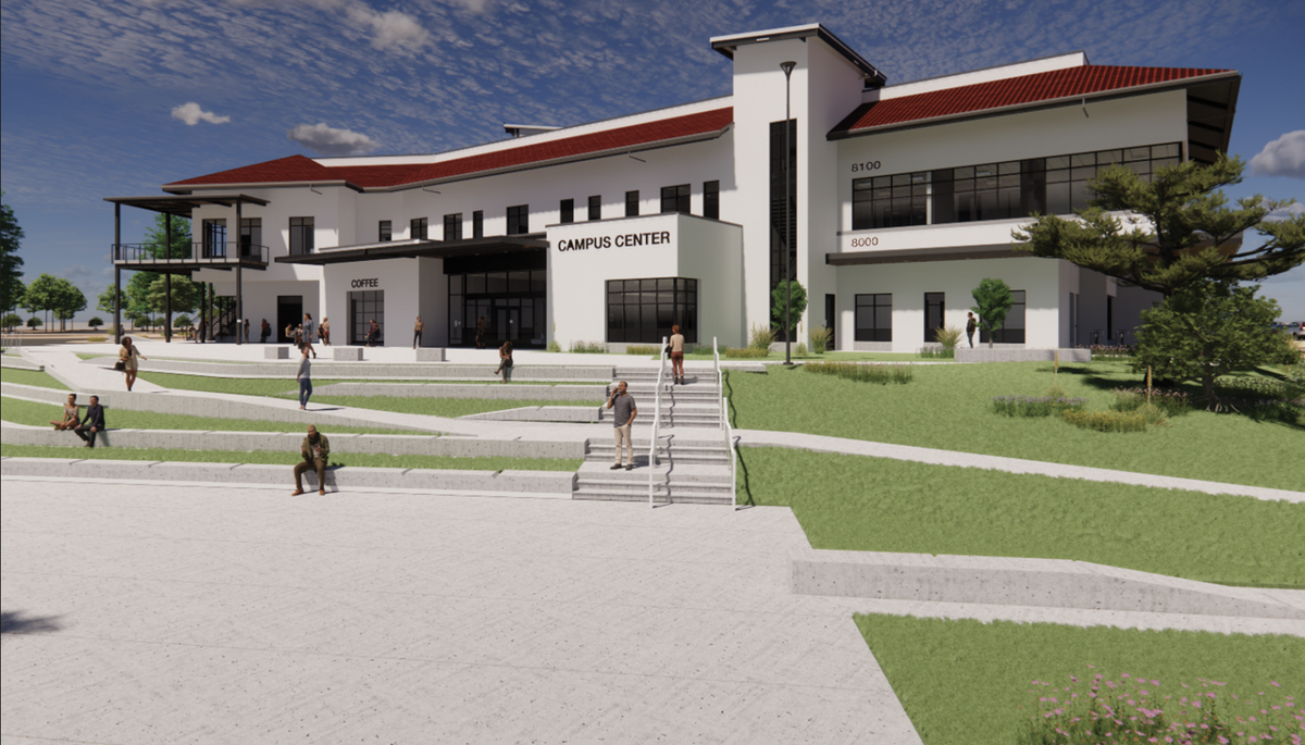 A new student center is set to open at Cuesta College early next summer.
