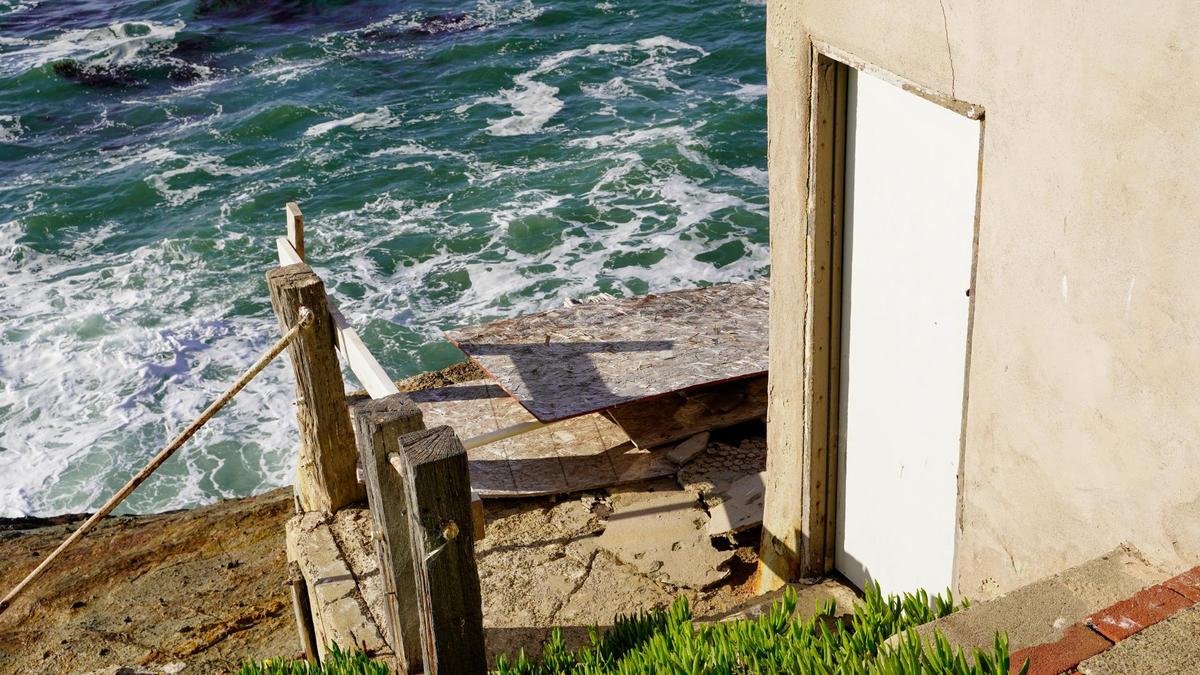 The future of the Chapman Estate — a home on Shell Beach’s bluffs featuring art, historic architecture, gardens and more — is up in the air as the city of Pismo Beach contemplates divesting from its ownership of the property, pictured here Dec. 19, 2024. The Chapman Estate Foundation, the nonprofit that operates the property, is interested in taking ownership if the city decides to move on.