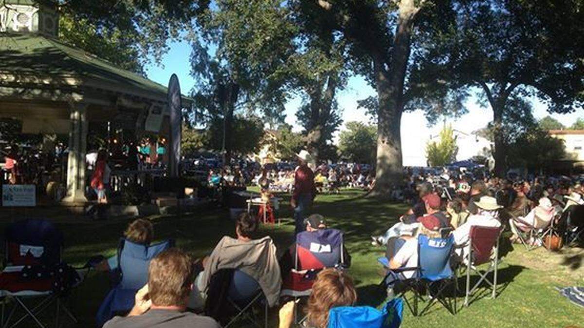 Concerts in the Park in Paso Robles.