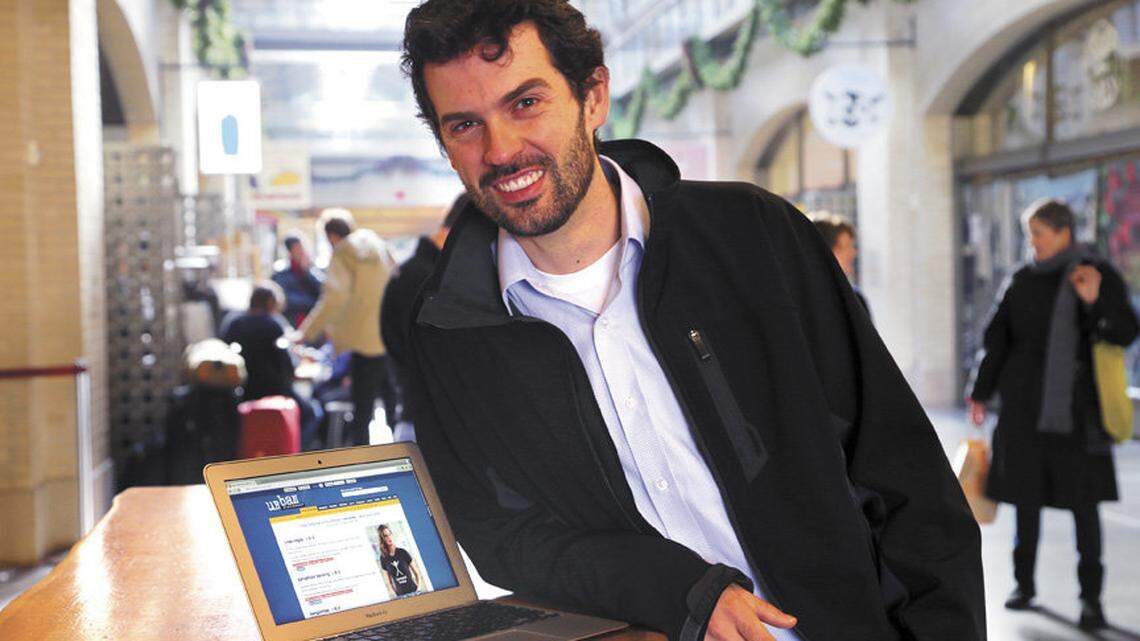 Urban Dictionary Aaron Peckham, who started the online site Urban Dictionary in 1999 when he was a freshman at Cal Poly in San Luis Obispo, stands with his laptop open to the website at the Ferry Building in San Francisco, Dec. 12, 2013. Urban Dictionary, a crowd-sourced online dictionary that lets anyone contribute words and definitions, has become a real-time archive for new and slang terms, particularly those that have risen because of social media and the Web. Read more »