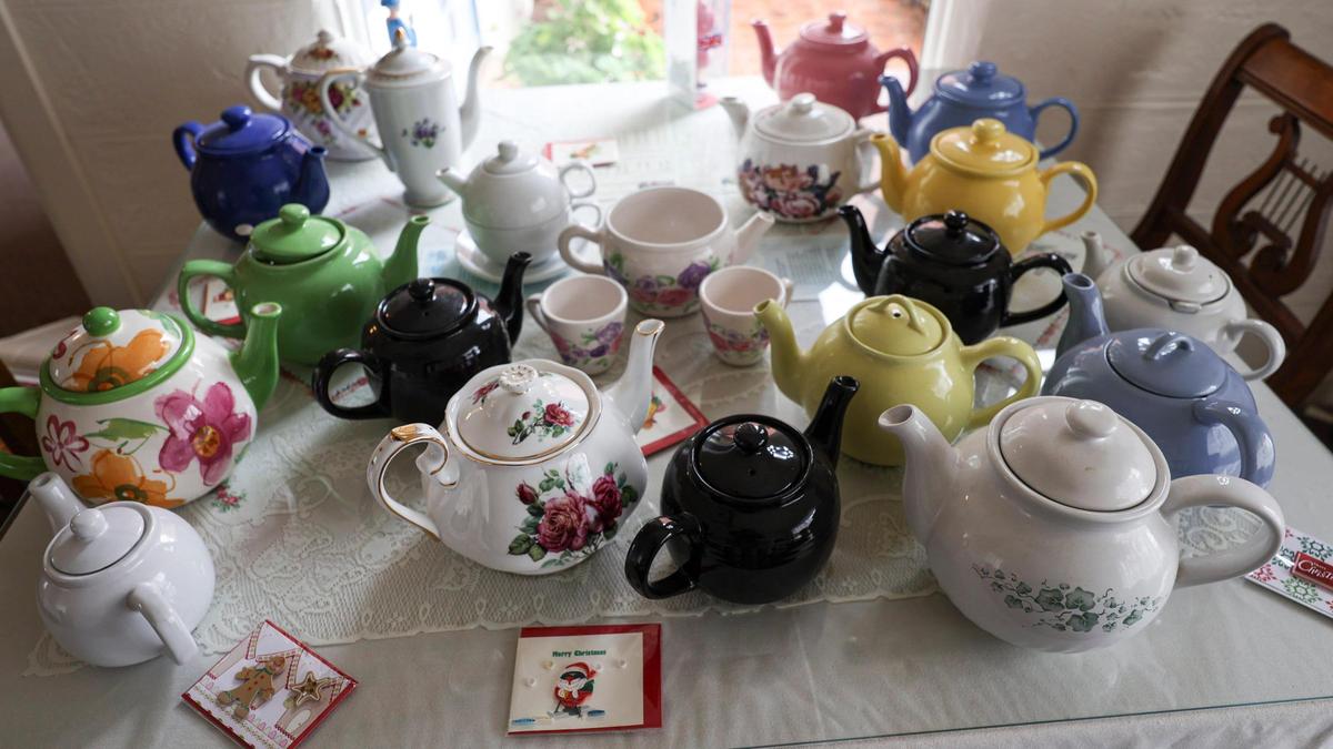 Wendy Richardson is selling the inventory from her businees the Tea Trolley in Atascadero. It opened in early 2002, retiring now she will be selling inventory open every Saturday until January 2nd from 10-3.