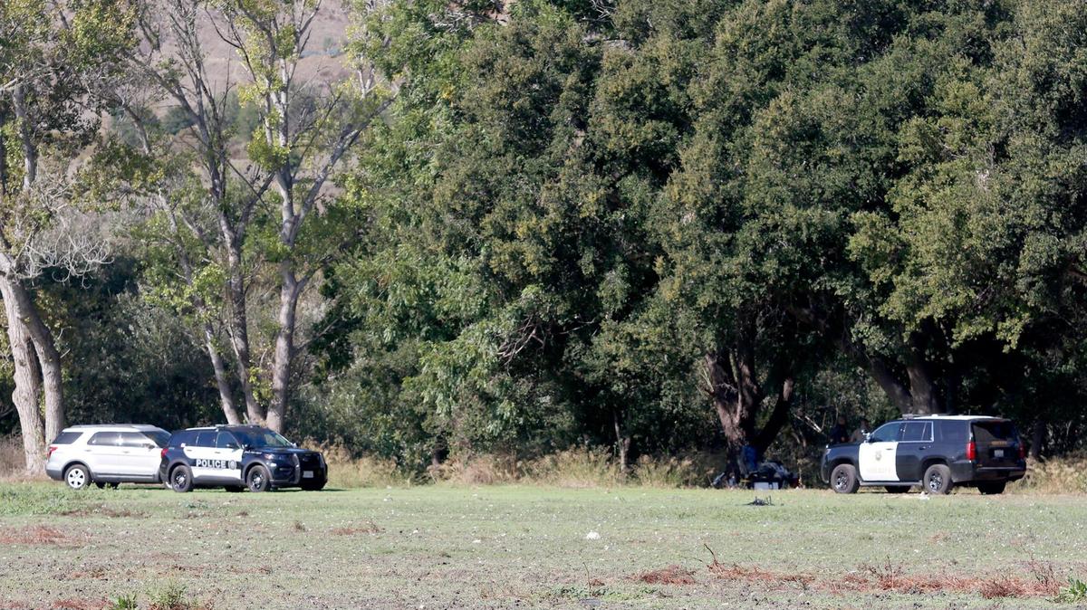 The San Luis Obispo County Sheriff’s Office and the San Luis Obispo Police Department are investigating a body found at the edge of a field off Los Osos Valley Road, east of Highway 101, in San Luis Obispo on Thursday, Sept. 29, 2022.