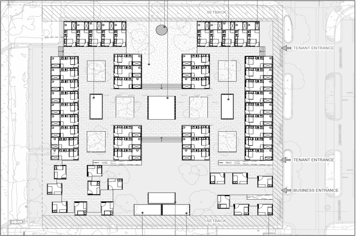 The Welcome Home Village cabin project intended to provide a first step for homeless individuals from encampments to housing was reduced in size from a total of 80 cabins to 54 less than a year after being approved by the San Luis Obispo County Board of Supervisors.