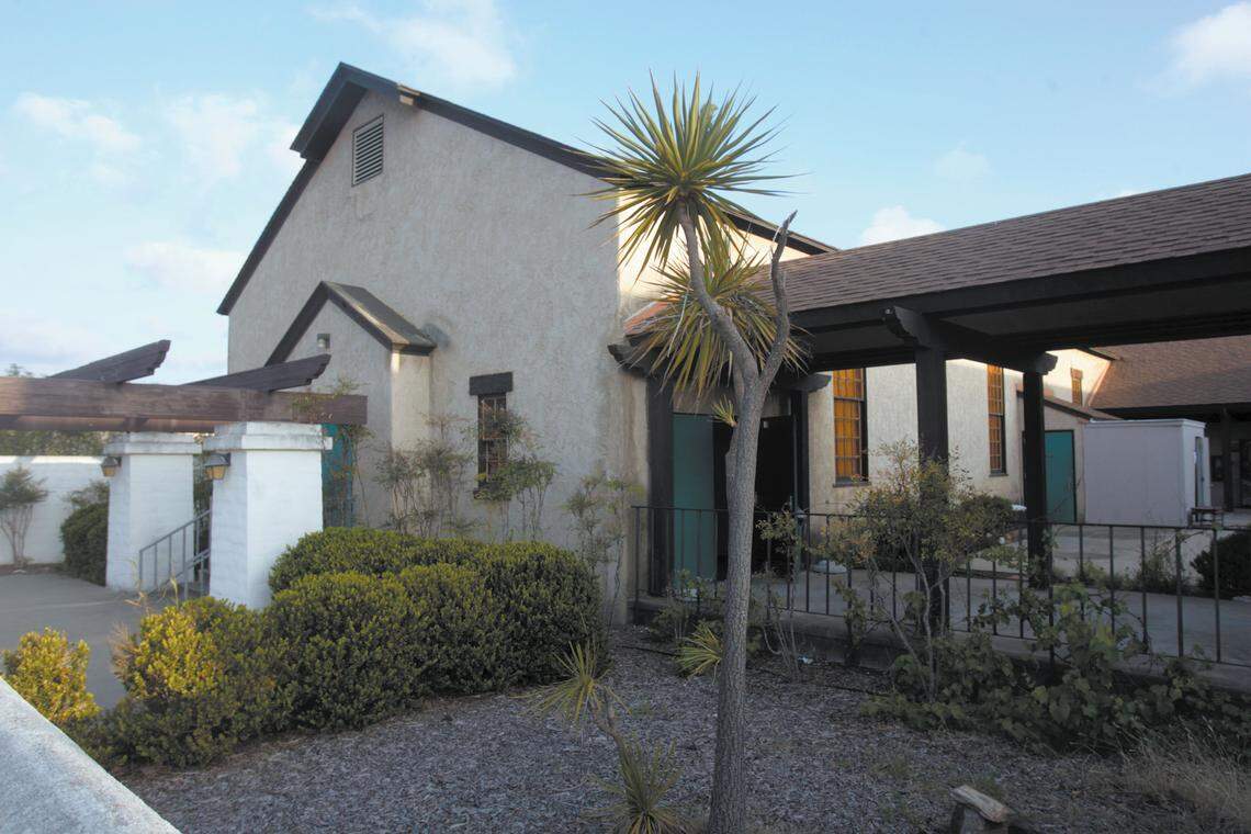 The old Interact Theater at Cuesta College was reportedly haunted by two spirits until an exorcism was performed in the 1980s.