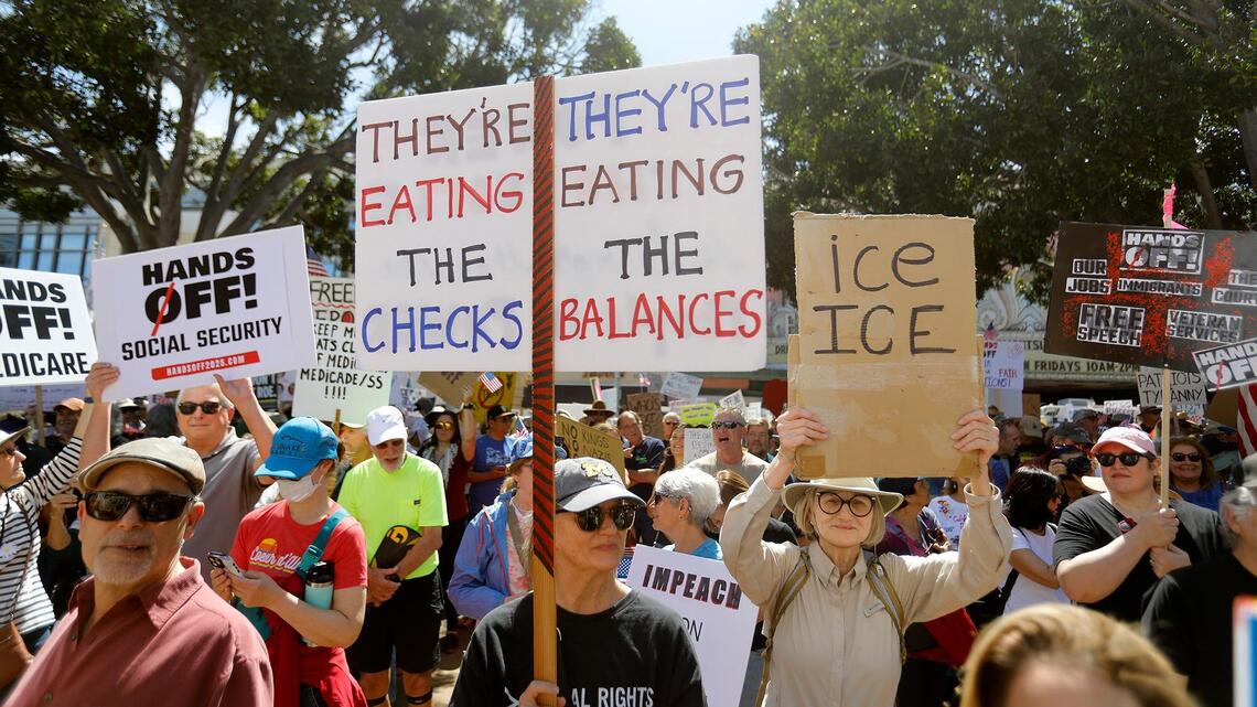 ‘No Kings’ anti-Trump protests planned in SLO County. See when and where