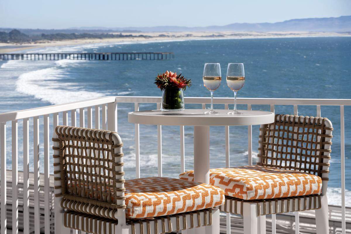 Pacific Point Resort in Pismo Beach combines the Pismo Lighthouse Suites and Shore Cliff Hotel into one massive venture set to open in July 2026.
