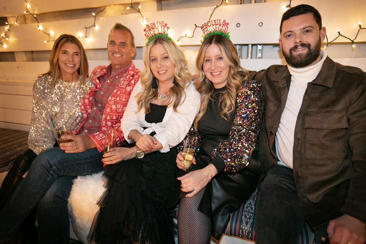The crew that put The Carrisa event together are Rod and Robin Cegelski, left, owners of Rod & Hammer SLO Stills, Amber Karson and Emily Butler, center, creative directors and collaborators of this project, and Nick Johnson, right, general manger of hospitality of Rod & Hammer’s and SLO Brew.