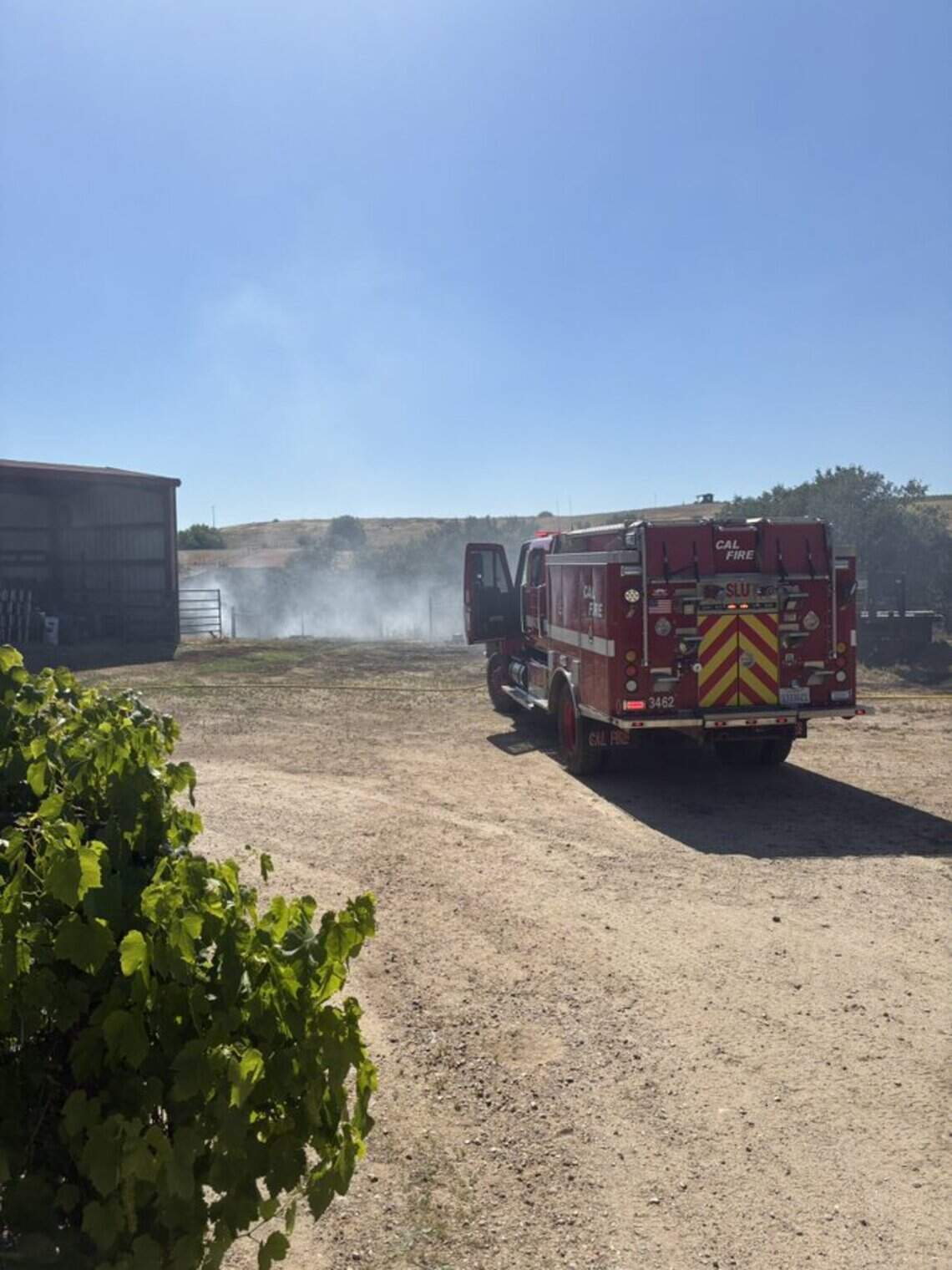 Cal Fire battles blaze in northern SLO County CA | San Luis Obispo Tribune