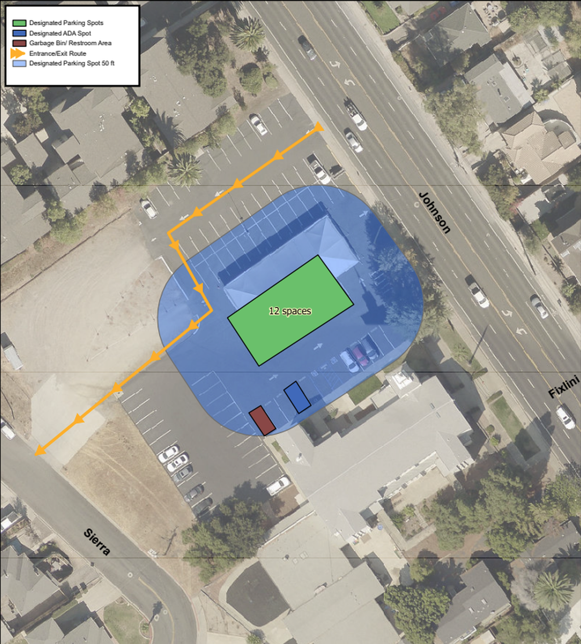 Renovate Church at 2075 Johnson Ave. is proposed as a new site location for San Luis Obispo’s Rotating Overnight Safe Parking program. The latest version of the program would spread six 12-vehicle safe parking sites across San Luis Obispo. 
