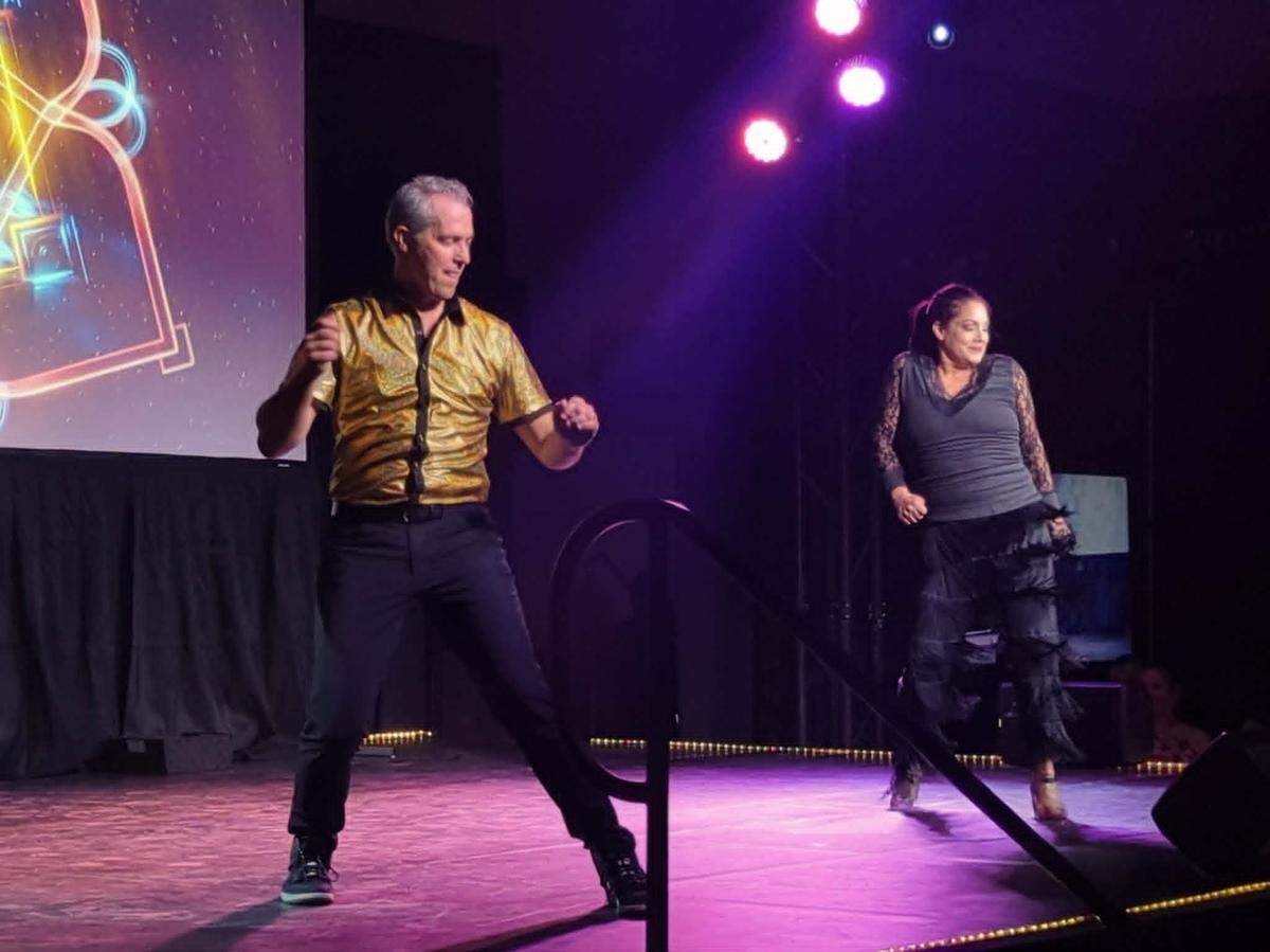 Joel Peterson and Amy Wescom perform at Lumina Alliance’s annual “Lumina Nights: Dancing With Our Stars” fundraiser in Paso Robles on May 1 and 2, 2026. The event raised more than $400,000 to support survivor services across San Luis Obispo County.