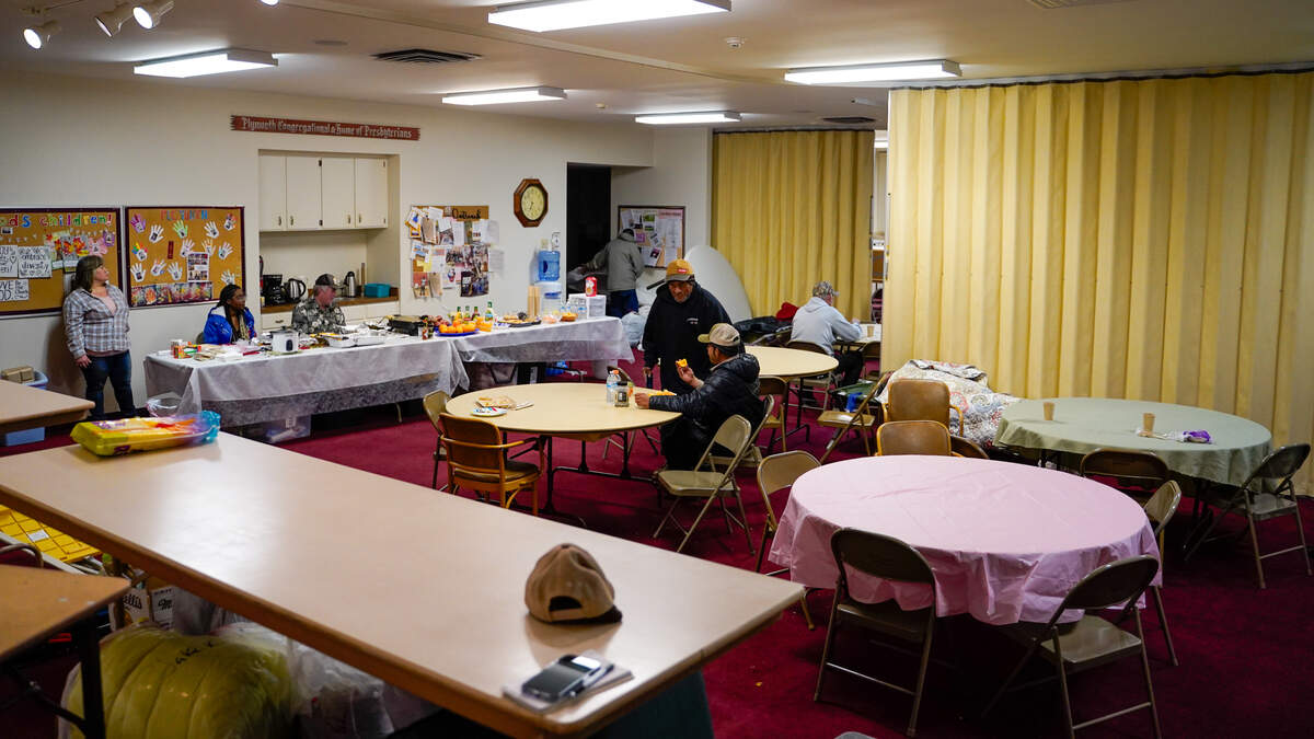 Volunteer organizations Paso Cares and Hope and Faith Street Outreach operate a rotating warming center through Paso Robles churches such as Plymouth Congregational Church, pictured here Wednesday, Feb. 12, 2025.