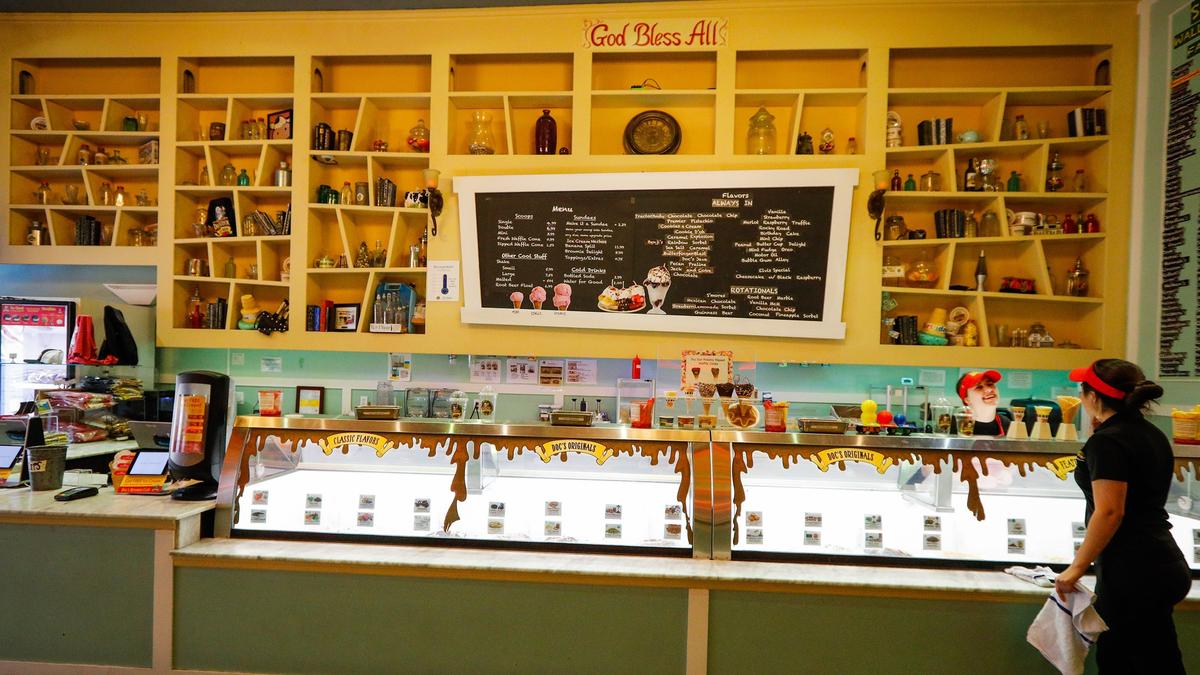 Doc Burnstein’s Ice Cream Lab in San Luis Obispo.