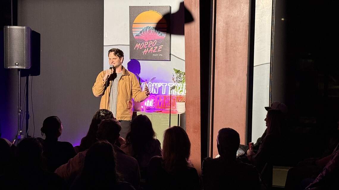 There’s a secret comedy club in SLO County — but shhh, don’t tell