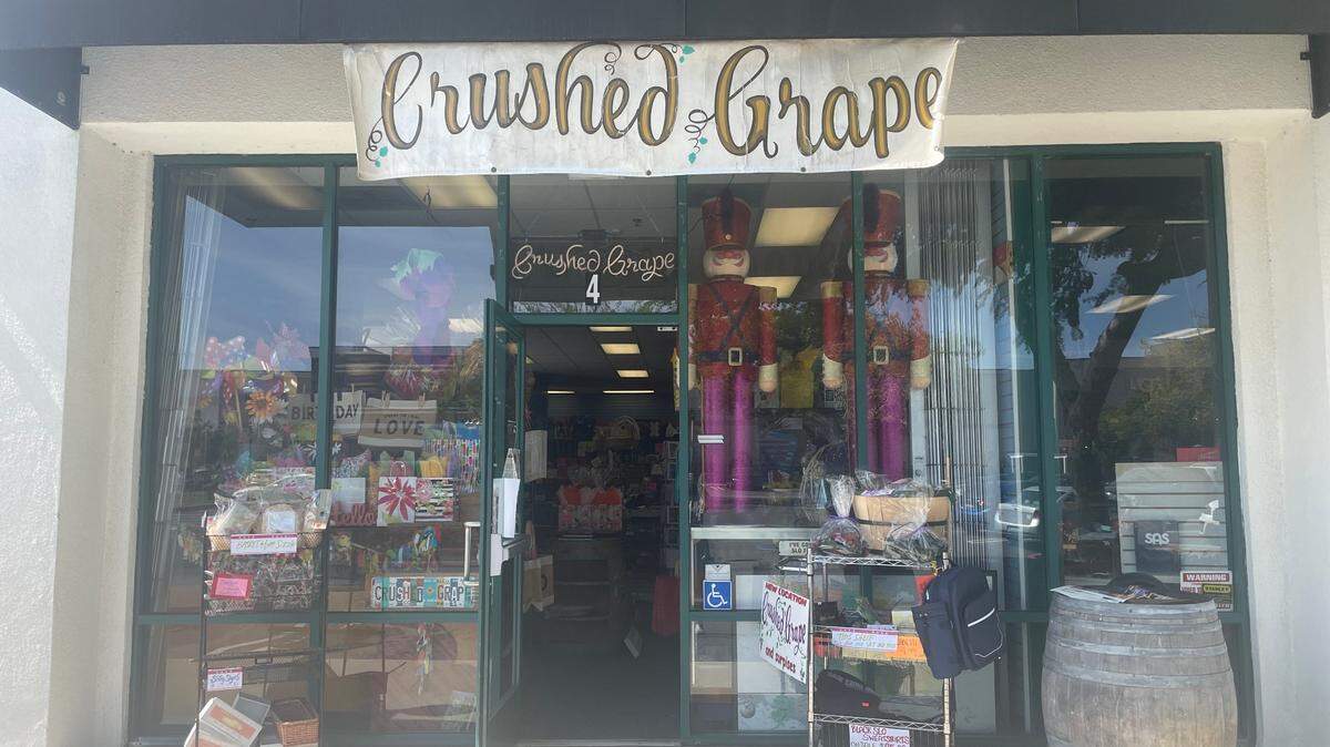 The Crushed Grape is closing at the end of April, after almost four decades of business in San Luis Obispo.
