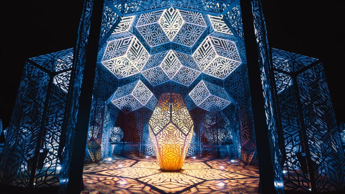 Sensorio in Paso Robles announces new art installation: Glowing geometric sculptures