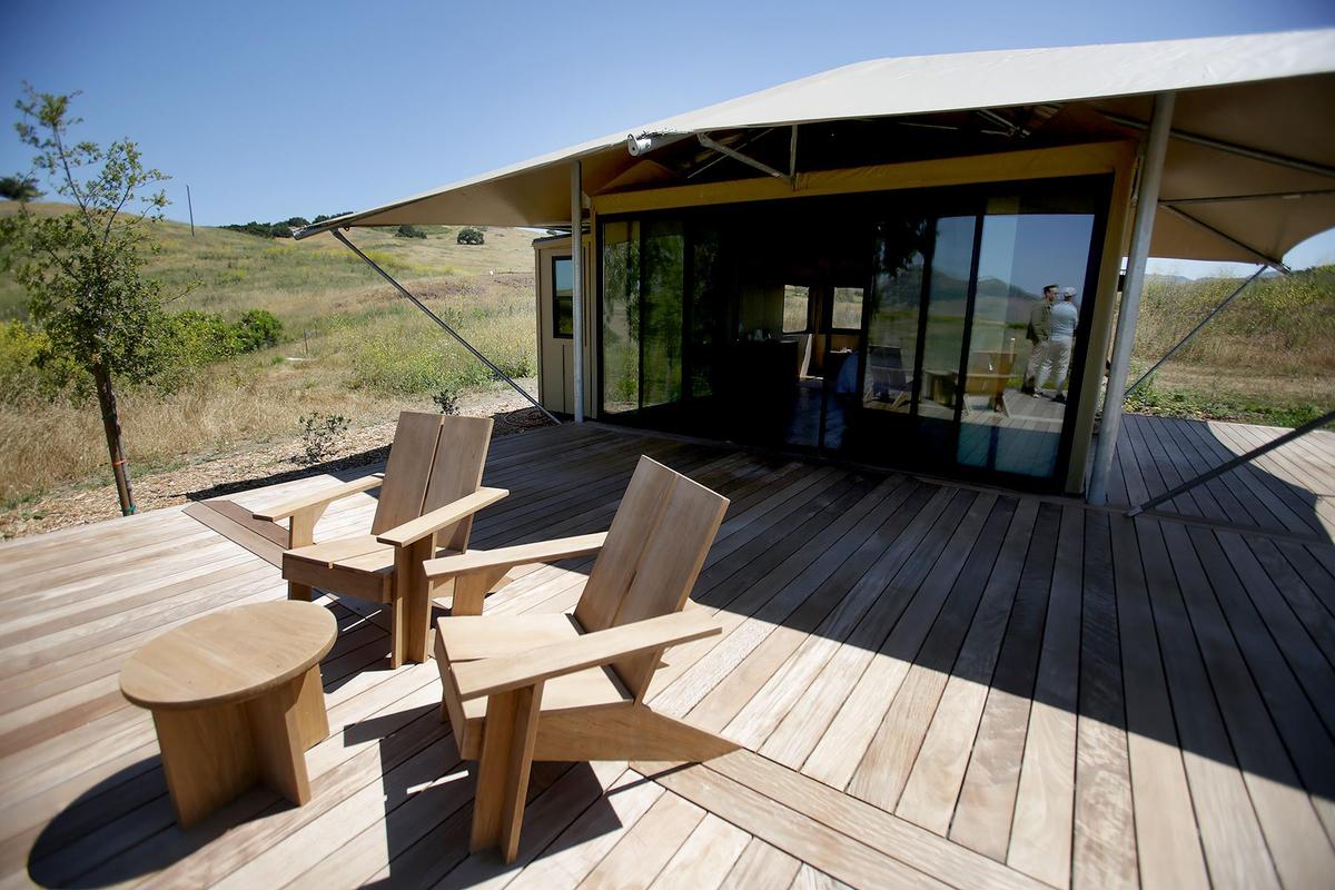 Nightsky camps will build 45 eco-tents on the Dairy Creek Golf Course by spring of 2026, repurposing nine unused holes for a sustainable, luxury getaway.