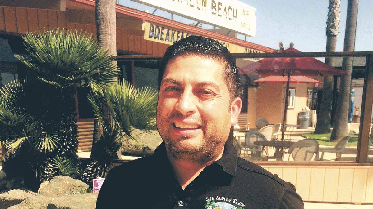 Fidel Figueroa is co-manager of San Simeon Lodge and San Simeon Beach Bar & Grill. He’s among the many San Simeon business owners concerned about the extended closure of Hearst Castle.