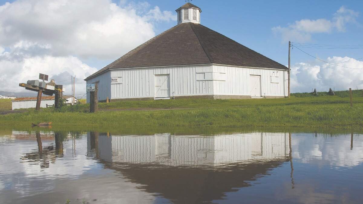The Octagon Barn on South Higuera Street in San Luis Obispo.
