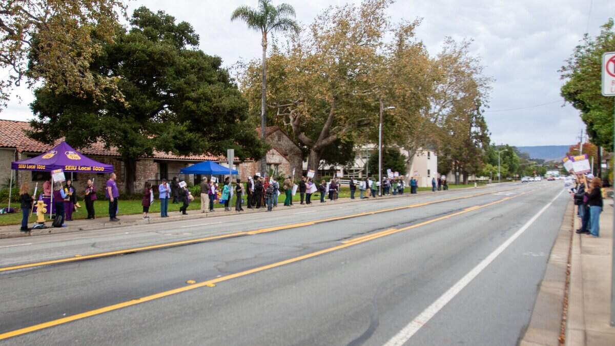 SLO County CA state workers strike for better contract | San Luis ...