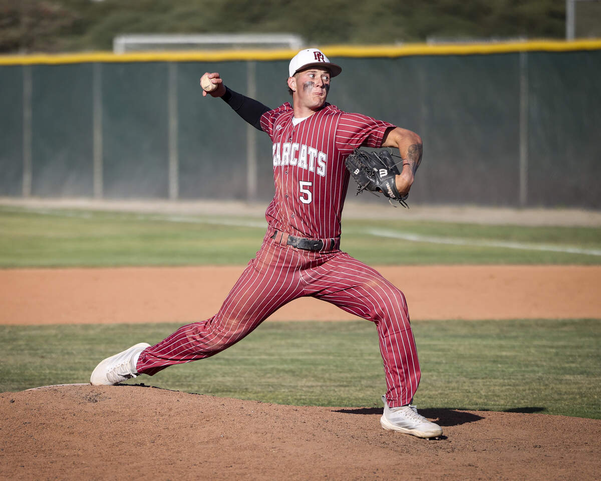 Blayne Lowry pitched middle innings for Bearcats. Arroyo Grande beat Paso Robles 9-3 in the second round of the CIF Central Section Division II Championship playoffs May 19, 2026.