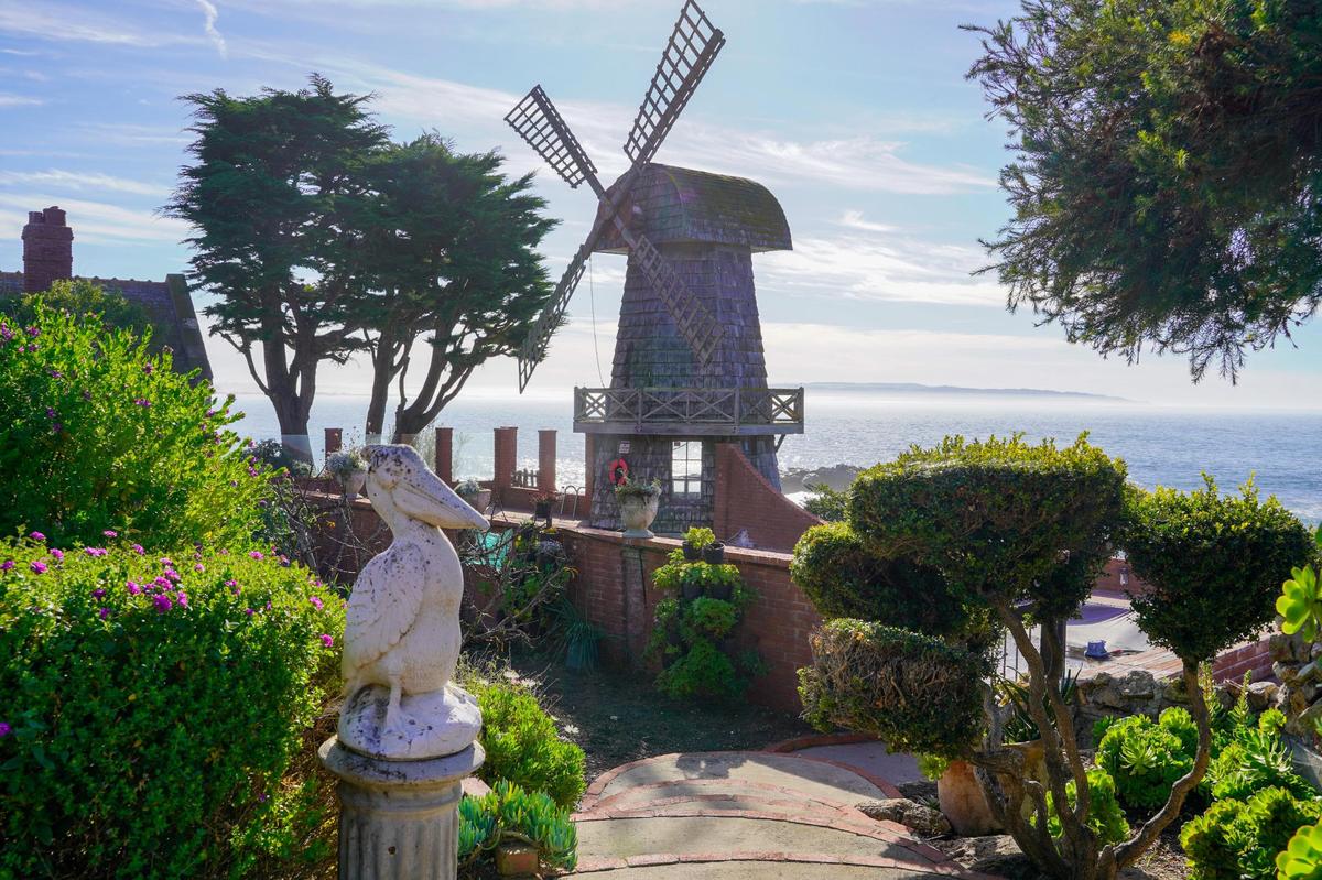 The future of the Chapman Estate — a home on Shell Beach’s bluffs featuring art, historic architecture, gardens and more — is up in the air as the city of Pismo Beach contemplates divesting from its ownership of the property, pictured here Dec. 19, 2024. The Chapman Estate Foundation, the nonprofit that operates the property, is interested in taking ownership if the city decides to move on.