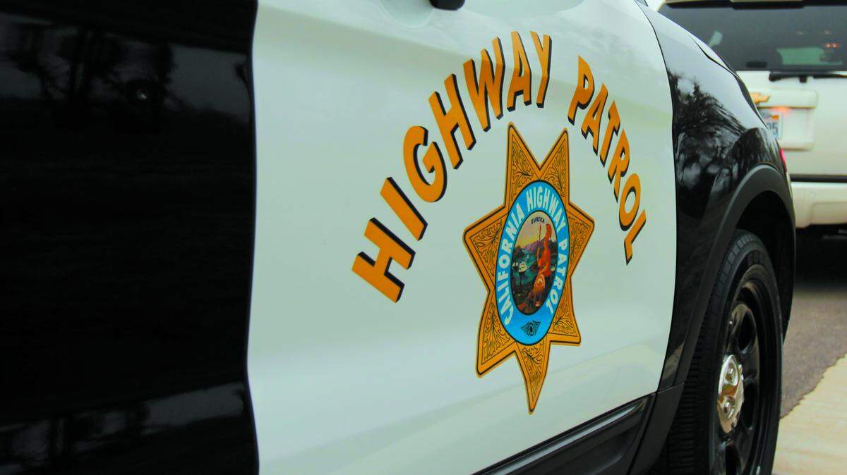 California Highway Patrol car.