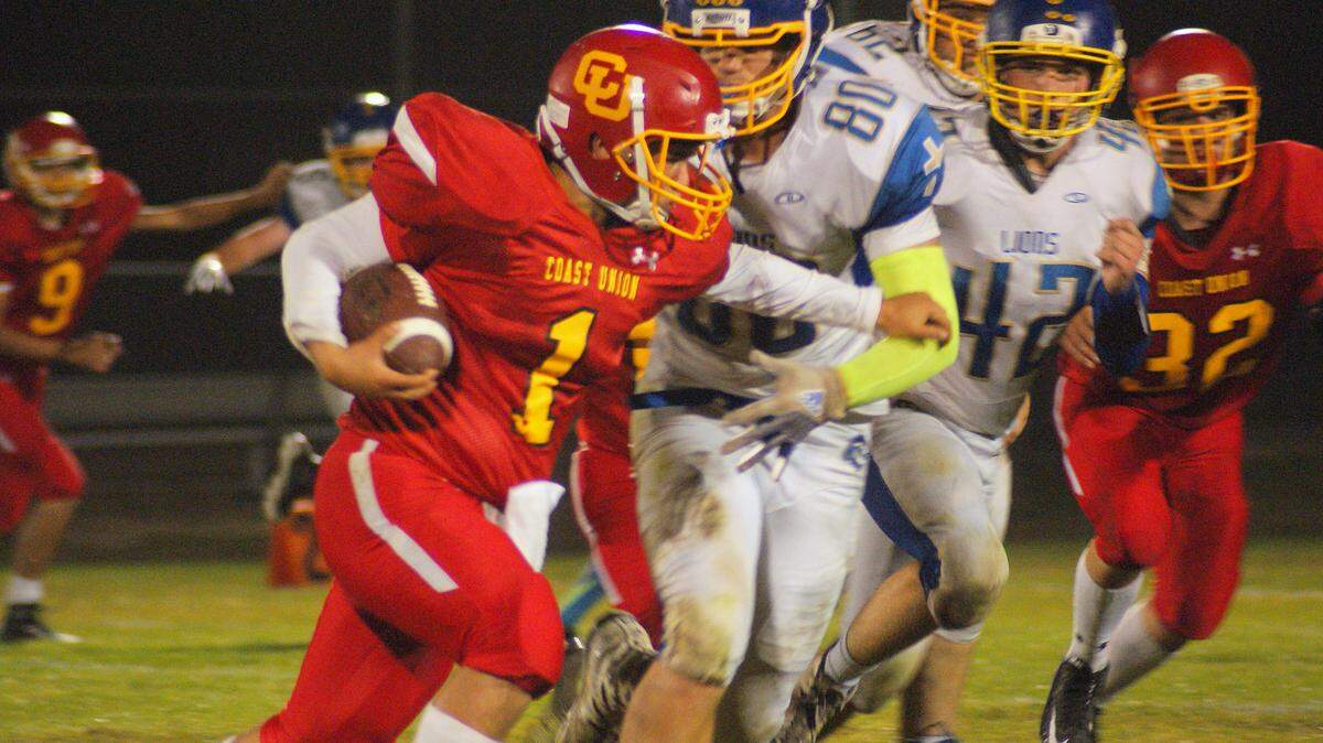 Quarterback/kicker Emany Plasencia will be one of Coast Union High School’s leaders in the upcoming 2019 season.