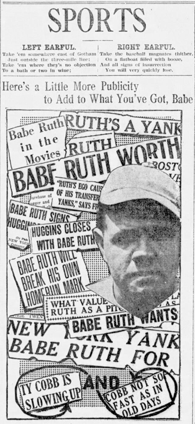 How Babe Ruth found fame, fortune as pro baseball player | San Luis ...