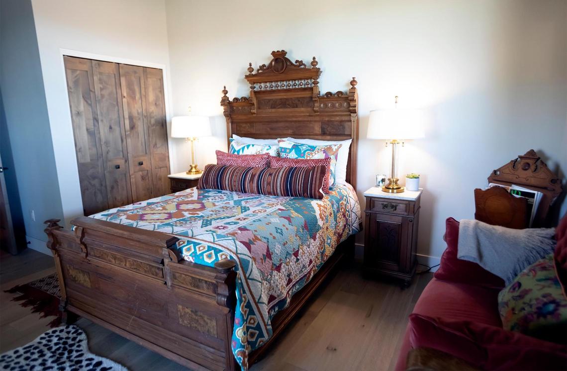 The San Miguel home of Charles Miller and Tina Gulotta-Miller features two guest suites that can be used as AirBnB vacation rentals.