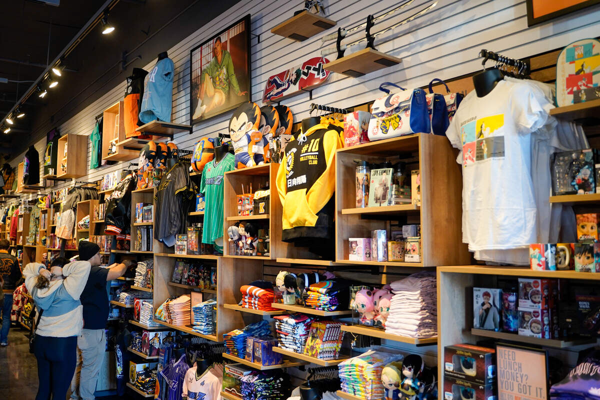 Box Lunch, a store specializing in pop culture merchandise, opened a new location in Pismo Beach on Saturday, Feb. 18, 2023. The retailer donates a meal to Feeding America for every $10 spent on its merchandise.
