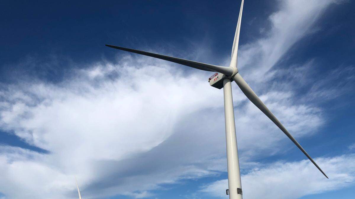 The wind turbines planned off the San Luis Obispo County coast would be similar to Ocean Wind’s WindFloat Atlantic floating offshore wind energy project near Portugal. They are each about 688 feet tall, or about twice the height of the Statue of Liberty.