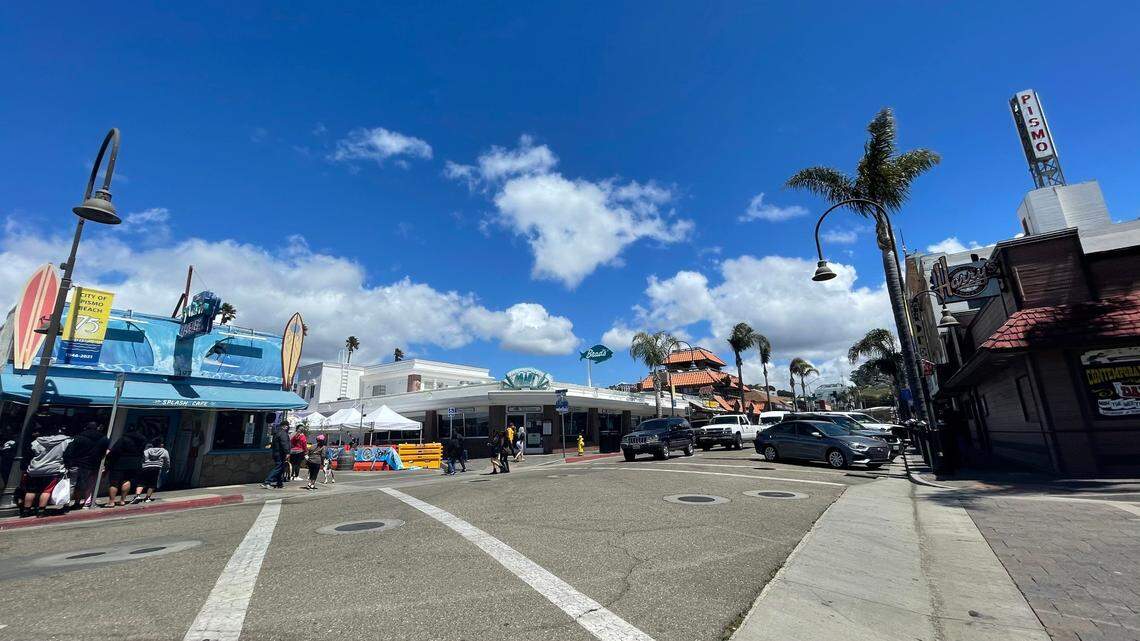 The city of PIsmo Beach is investigating an attack that occurred in front of Brad’s Restaurant in downtown Pismo Beach in April 2021.