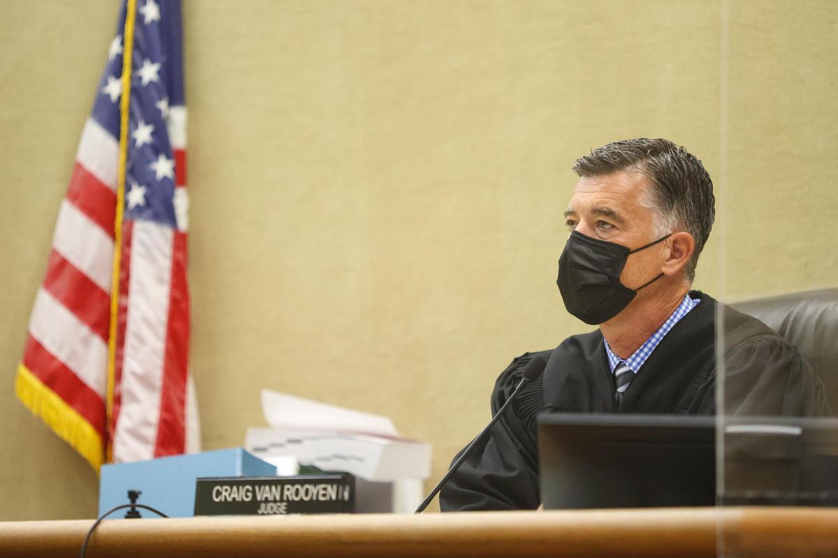 San Luis Obispo Superior Court Judge Craig van Rooyen is presiding over the preliminary hearing of Paul and Ruben Flores, who are accused of crimes related to the disappearance of Cal Poly student Kristin Smart in May 1996.